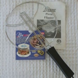 NUWAVE PIZZA Flipper Metal TONGS + DVD + Manual